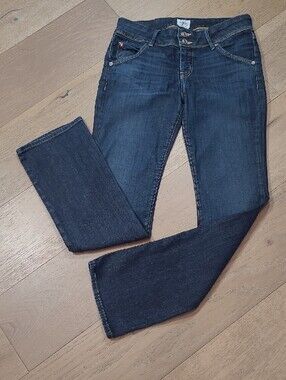 Hudson Jeans Women's sz 28 Beth Petite Baby Boot Mid Rise Denim Jeans